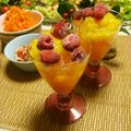 時花菜's cooksnap of when they made 簡単 さっぱりオレンジ&レモンゼリー♪.