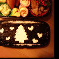 ゆのちゃんmama's cooksnap of when they made 簡単✿ホワイトクリスマスなお弁当✿のり弁.
