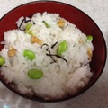 もうらん's cooksnap of when they made 胡桃・枝豆と　ハーブ塩・塩昆布の混ぜご飯.