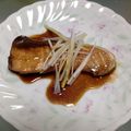 チロチロ320's cooksnap of when they made ブリの照り焼き.