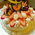 さくらこだよ。's cooksnap of when they made シンプル　いちごのショートケーキ.