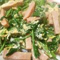 にぃもちゃん's cooksnap of when they made あっさり！スパムとほうれん草のチャンプル.
