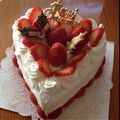 ❣ちより❣'s cooksnap of when they made クリスマスケーキ.