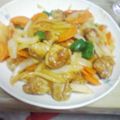 ごまころ's cooksnap of when they made 簡単☆本格☆揚げないパパッと酢豚☆.