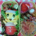 ペコ リ's cooksnap of when they made ふなっしーサンタ♪キャラ弁♪やランチ☆.