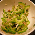 薬味PAD's cooksnap of when they made 苦いのが好き☆ゴーヤとみょうがの梅和え.