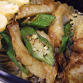 ponkey's cooksnap of when they made お弁当に ★ ちくわとオクラの照焼き.