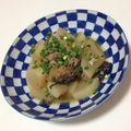 KIKISUKE's cooksnap of when they made 茅乃舎のだしでサバと大根の味噌煮.