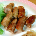 to～mo♪'s cooksnap of when they made えのきの豚肉巻き照り焼き.