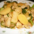 お魚キッチン's cooksnap of when they made カブと豚肉★味噌炒め.