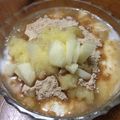 まあくんのおくさん's cooksnap of when they made 擦りおろしりんご☆はったい粉ヨーグルト.