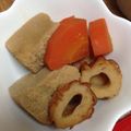 sun1's cooksnap of when they made 高野豆腐とちくわ煮.