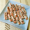 ももとちるちる's cooksnap of when they made 焼きちくわの明太子・チーズののっけ焼き.