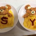 ポンデみかん's cooksnap of when they made リラックマ＊オムライス.