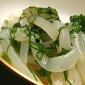 shinyui's cooksnap of when they made さっぱり☆イカと大葉のレモン醤油和え.