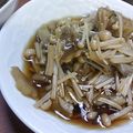 ユーロン's cooksnap of when they made うどん屋の甘辛きのこの生姜煮.