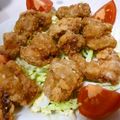 ゆみたく０７１１'s cooksnap of when they made 鶏の竜田揚げ.