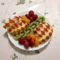 sirakiyo's cooksnap of when they made りんごの飾り切り☆アーガイル風.