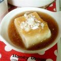 ひより日和☆'s cooksnap of when they made 大根おろしのしぼり汁であんかけ奴.