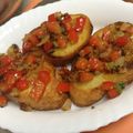 tortoga's cooksnap of when they made パプリカのブルスケッタ.