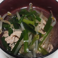 ヨシヨッシー's cooksnap of when they made 豚にらもやしのサッと煮スープ.