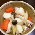 ikumaro's cooksnap of when they made ほっこりする里芋と鶏肉の煮物.