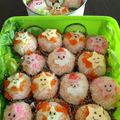 久馬子's cooksnap of when they made みんなで作ろう！流れ星リースの手まり寿司.