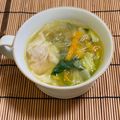 コムギ大好き's cooksnap of when they made 春雨ワンタンスープ.