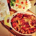 ye-llow's cooksnap of when they made 食パン1斤でアメリカ風鶏入スタッフィング.
