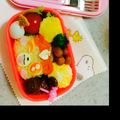 ゆぅりんはかなママ's cooksnap of when they made プリキュアのランスのキャラ弁♪♪.