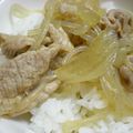 ciao_peach's cooksnap of when they made 豚丼.