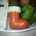 〜お鶴〜's cooksnap of when they made クリスマスのお弁当に☆魚肉ブーツ.