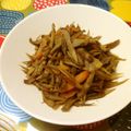 ふなここ's cooksnap of when they made カレー風味★きんぴらごぼう.