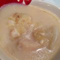 KSTake's cooksnap of when they made 柚子こしょう風味の豆乳味噌汁.