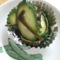 さざえ2007's cooksnap of when they made ✿昆布ぽん酢✿で簡単キュウリの漬物.