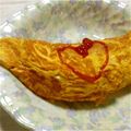 まおなや's cooksnap of when they made チキン入りオムライス.