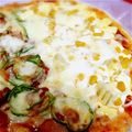 yuu★'s cooksnap of when they made ピザ屋さん風アイダホピザ★.