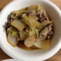 さどはる's cooksnap of when they made 豚肉と白菜のあっさり煮.