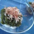 ちびごりす's cooksnap of when they made 材料３つ☆長芋・めかぶ・おかか和え.