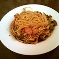 マリア522's cooksnap of when they made 和風きのこパスタ♪.