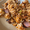 さっちゃーーーん's cooksnap of when they made 簡単！本場の旨辛いキムチ炒飯.