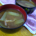 mikkusan's cooksnap of when they made ✿なすと油揚げのお味噌汁✿.