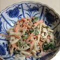 eveaby's cooksnap of when they made 蓮根のゴママヨ栄養サラダ.