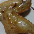 ほがら's cooksnap of when they made お手軽♪手羽先のビール煮.