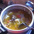 メロン羆's cooksnap of when they made 牛スジ、ゴボウ、根菜、圧力鍋スープ♪.