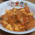 ゆらりんa's cooksnap of when they made 我が家のやさしいエビチリ風.