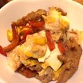 にんたらぶ's cooksnap of when they made 豚肉の卵とじ ～人参・豆腐入り～.