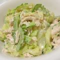 papikun's cooksnap of when they made キャベツとゴーヤのごまドレ和え.