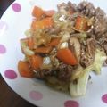 まめめ★'s cooksnap of when they made 生ラム野菜炒め.