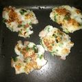 miyukireo's cooksnap of when they made 離乳食完了期～OK！ふわふわエビにら焼き.